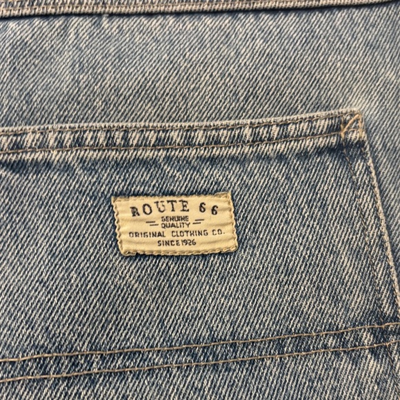 Route 66 Light Blue Women's Denim Shorts - Picture 4 of 4